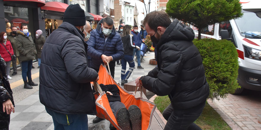 Sinop'ta bir kişi dumandan zehirlendi