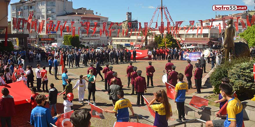 Sinop'ta 19 Mayıs kutlaması