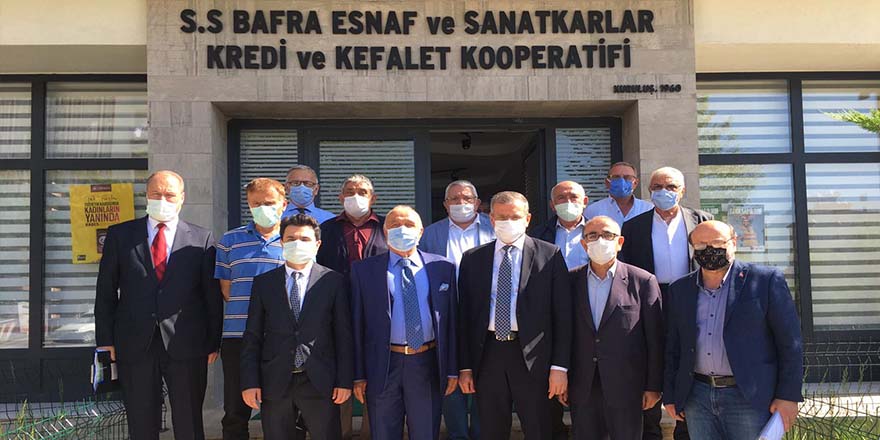 SAMSUN TİCARET İL MÜDÜRÜ KÜRŞAT TURPÇU BAFRALI ODA BAŞKANLARI İLE BİR ARAYA GELDİ