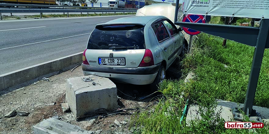 Sungurlu'da trafik kazası: 2 yaralı