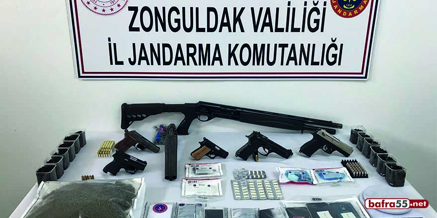 Zonguldak'ta uyuşturucu operasyonu: 6 gözaltı