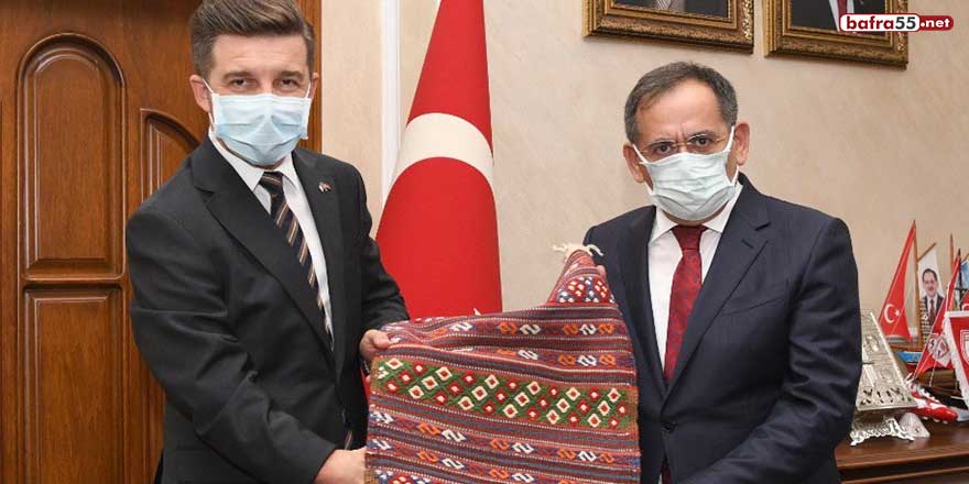 Büyükelçi Alagic, Başkan Demir'i ziyaret etti