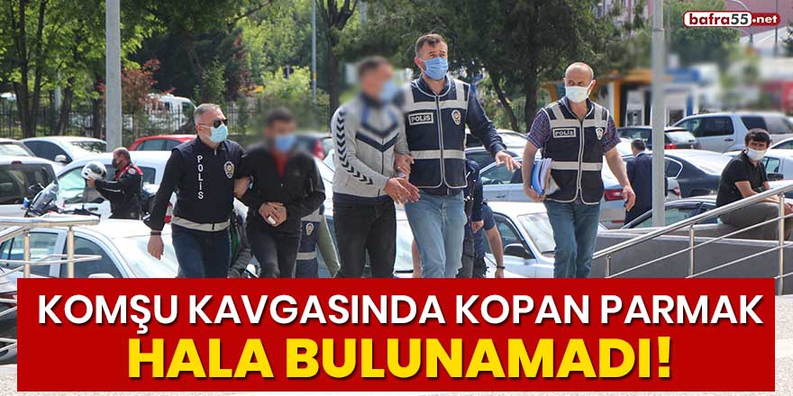 Komşu kavgasında kopan parmak hala bulunamadı!