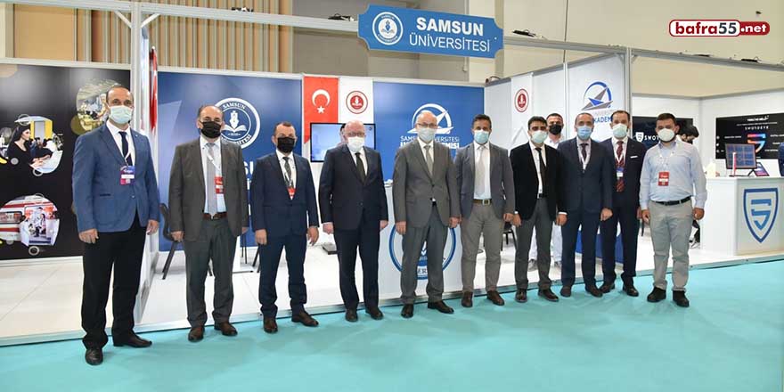 OMÜ ve SAMÜ, Türkiye Verimlilik ve Teknoloji Fuarı'nda