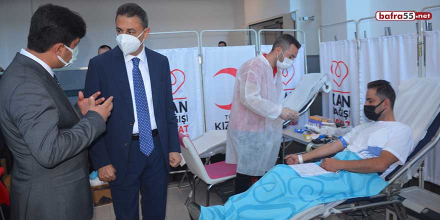 Sinop’ta kan alma seferberliği başlatıldı