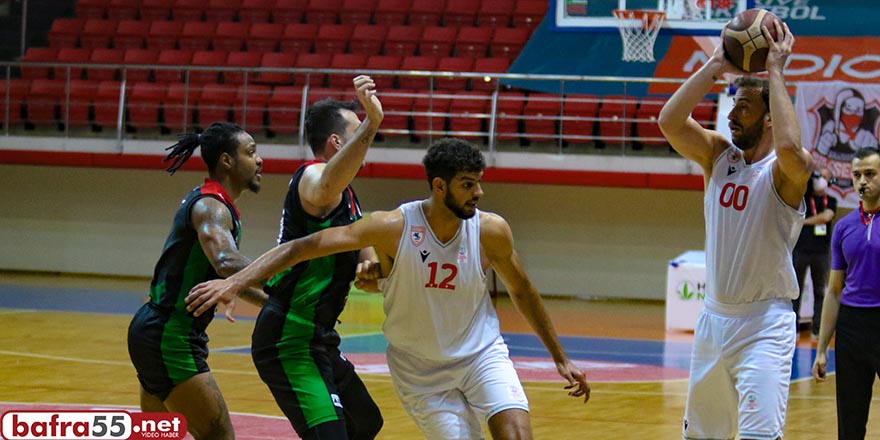 Samsunspor basket takımı durumu 1-1 yapatı