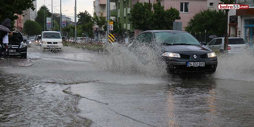 Bolu’da, metrekareye 10,4 litre yağmur düştü