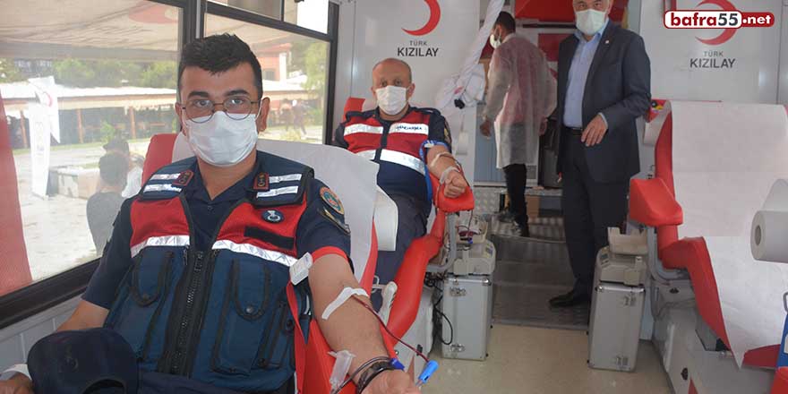 Sinop protokolü ve askerlerden kan bağışı