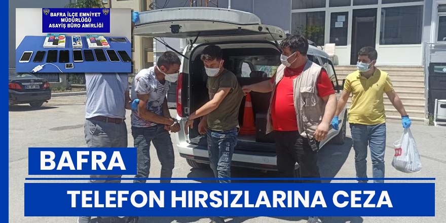 Telefon Hırsızlarına 1 adli kontrol 1 tutuklama