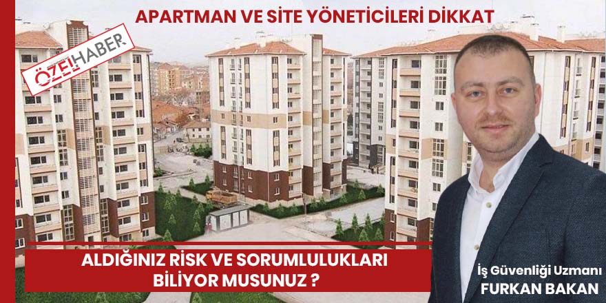 Ev sahipleri, apartman ve site yöneticileri bunları biliyor musunuz?