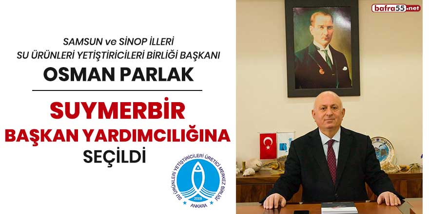 Osman Parlak, SUYMERBİR Başkan Yardımcılığına seçildi