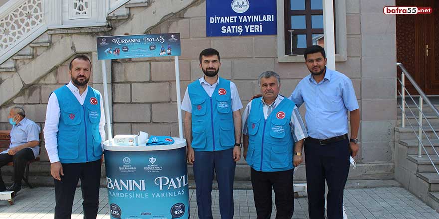 Türkeli’de 'Kurbanını Paylaş, Kardeşinle Yakınlaş' standı açıldı