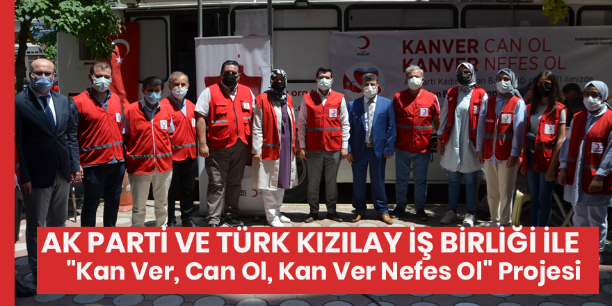 AK Parti Kadın Kolları 81 ilde kan bağışlıyor