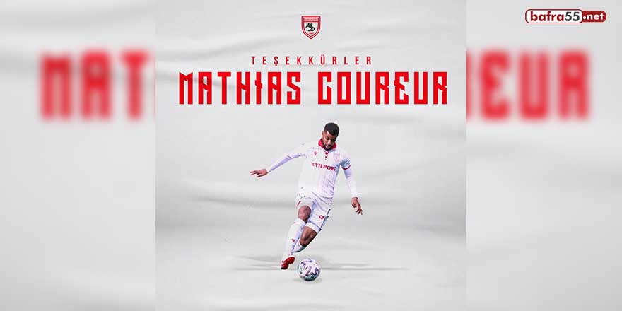 Samsunspor'da Mathias Coureur ile yollar ayrıldı