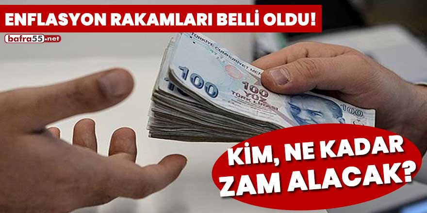 Temmuz ayı enflasyon rakamları belli oldu