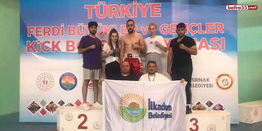 İlkadım Kick Boks Takımı'ndan 3 altın, 2 gümüş ve 1 bronz madalya