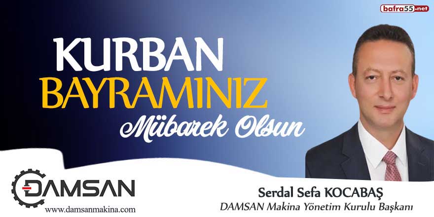 Damsan Makina'dan Kurban Bayramı kutlaması