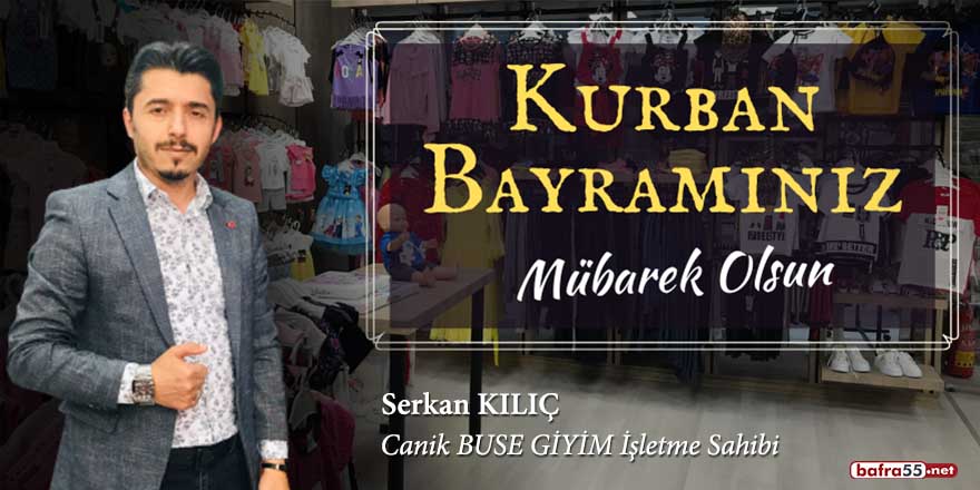 Canik Buse Giyim'den Kurban Bayramı kutlaması