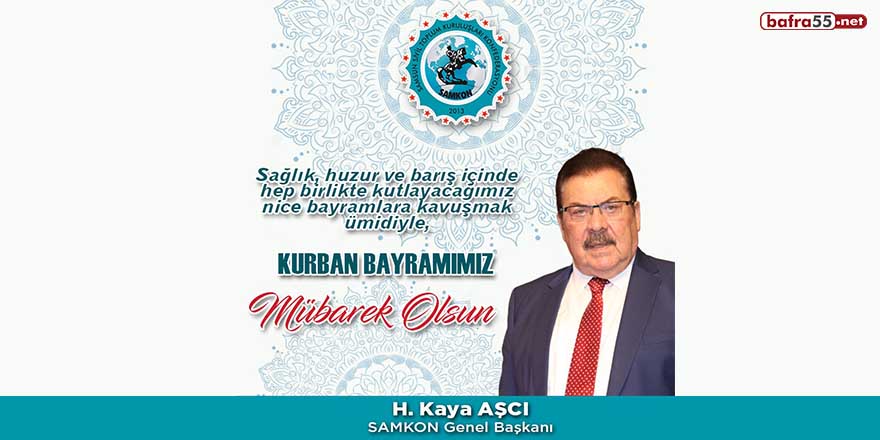 H. Kaya Aşcı'dan Kurban Bayramı tebriği