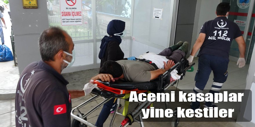 Acemi kasaplar yine kestiler