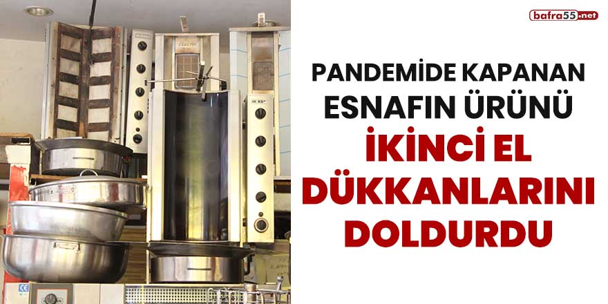 Pandemide kapanan esnafın ürünü ikinci el dükkanlarını doldurdu