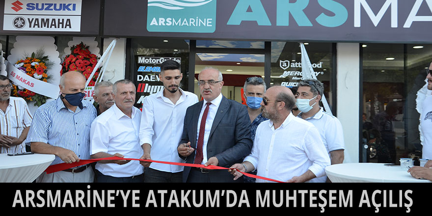 ARSMARİNE’YE ATAKUM’DA MUHTEŞEM AÇILIŞ