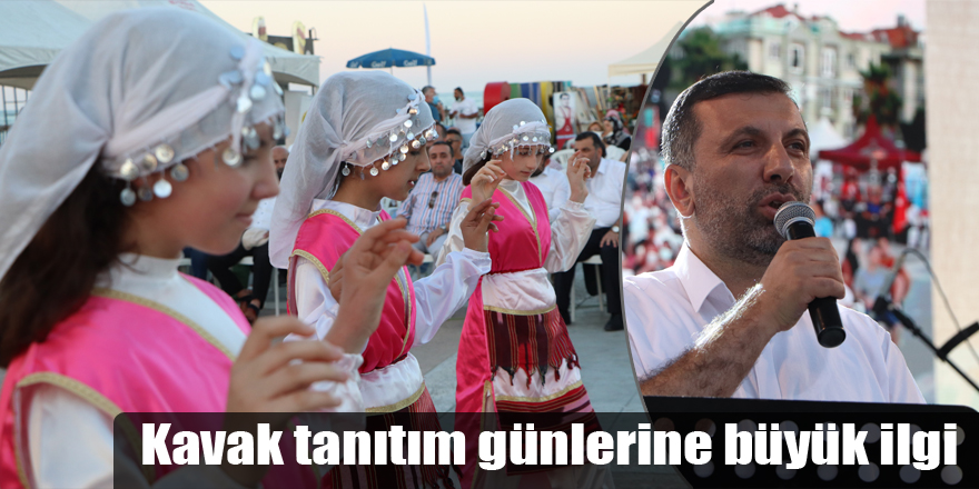 Kavak tanıtım günlerine büyük ilgi