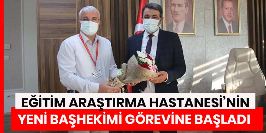 Doç. Dr. Ersin Köksal Görevine başladı