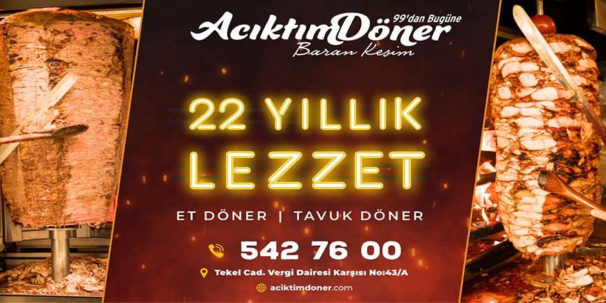 Efsane Lezzet Açıktım Döner