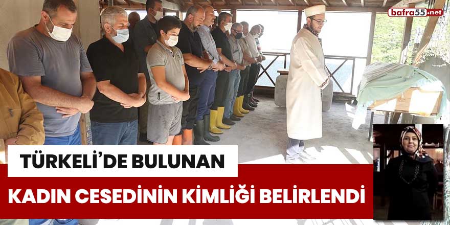 Türkeli açıklarında bulunan kadın cesedinin kimliği belirlendi