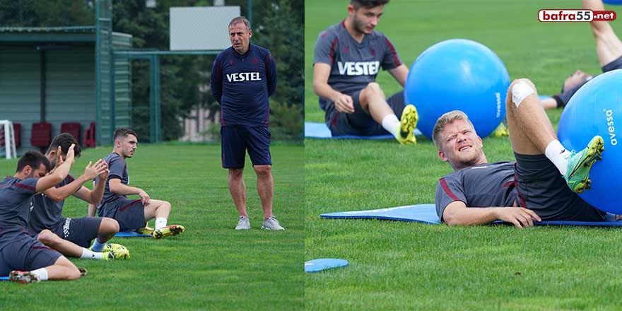 Trabzonspor, Roma maçının hazırlıklarına başladı