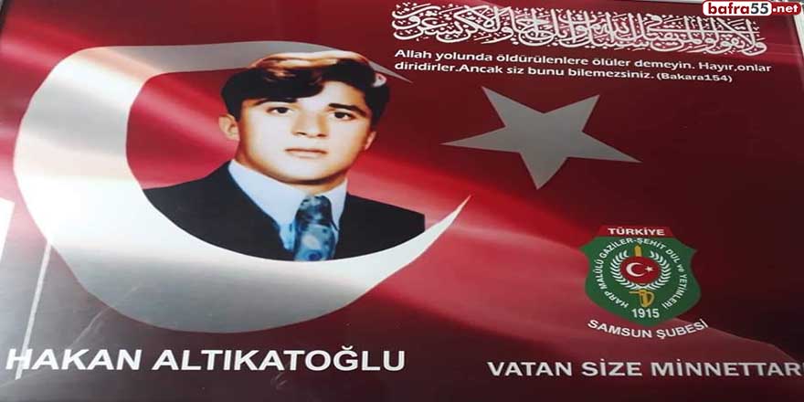 Şehit Hakan Altıkatoğlu mezarı başında anıldı