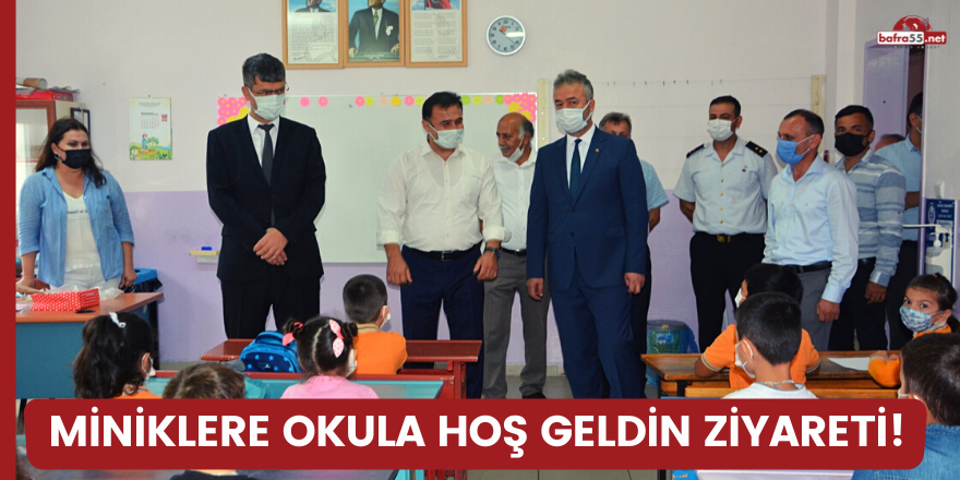 MİNİKLERE OKULA HOŞ GELDİN ZİYARETİ!