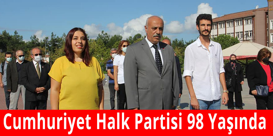 Cumhuriyet Halk Partisi Bafra ilçe teşkilatı 98 yaşını kutladı