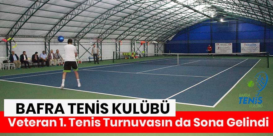 Veteran 1. Tenis Turnuvası Final Maçı Çarşamba Günü