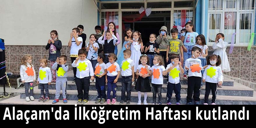 Alaçam'da İlköğretim Haftası kutlandı