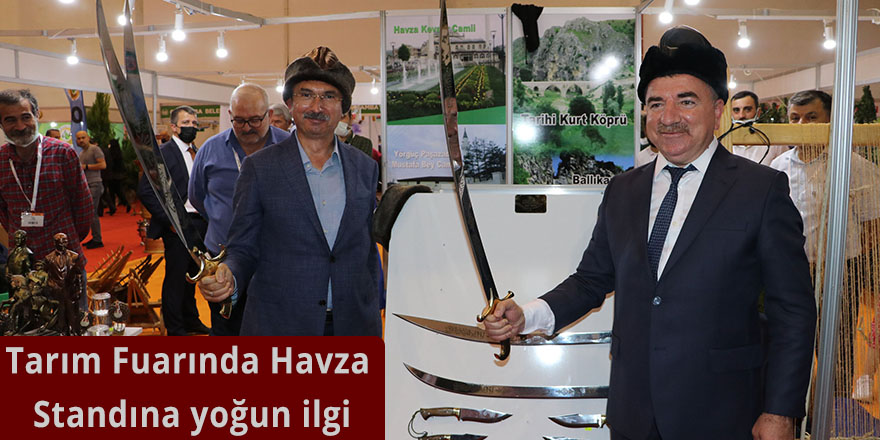 Tarım Fuarında Havza Standına yoğun ilgi