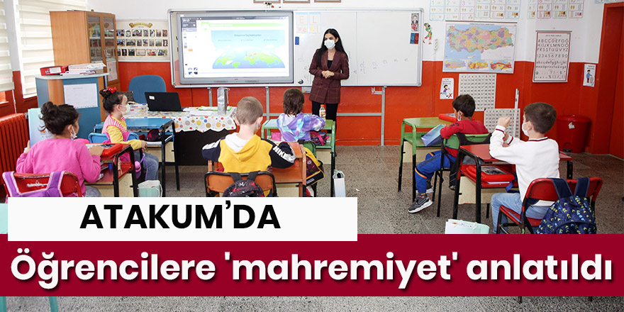 Öğrencilere 'mahremiyet' anlatıldı