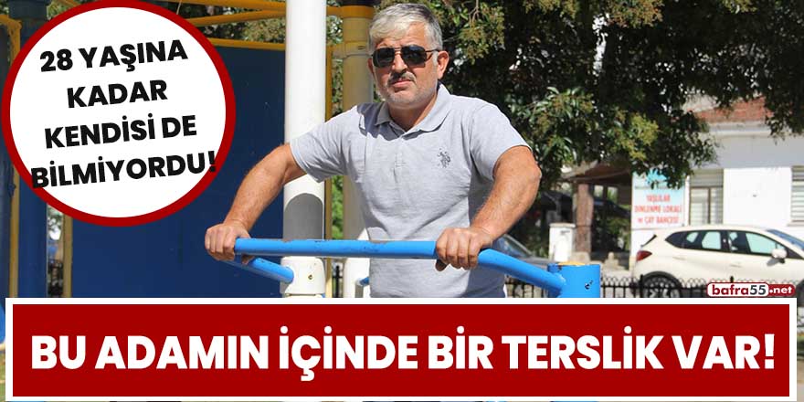 Bu adamın içinde bir terslik var!