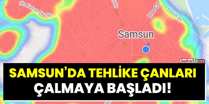 Samsun'da tehlike çanları çalmaya başladı!