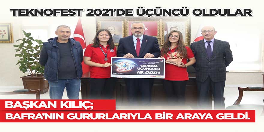 BAŞKAN KILIÇ BAFRA’NIN GURURLARIYLA BİR ARAYA GELDİ