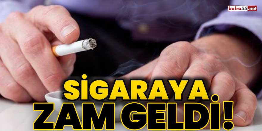 Sigaraya zam geldi!