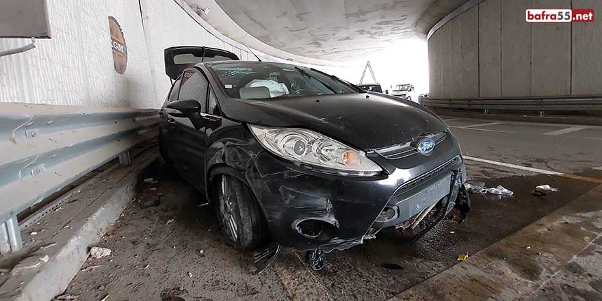 Samsun'da trafik kazası: 4 yaralı