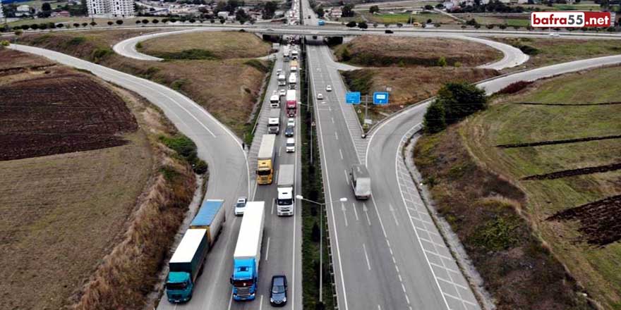 Samsun 2003-2021 yılları arasında yeni yol ağları ile örüldü