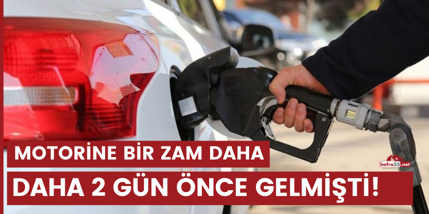 2 gün önce yapılmıştı, Motorine bir zam daha geliyor