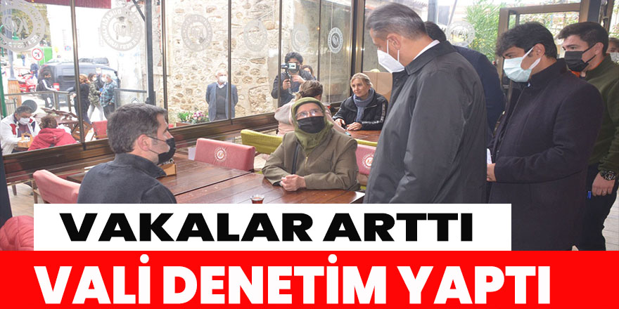 Sinop'ta vakalar arttı, vali denetim yaptı