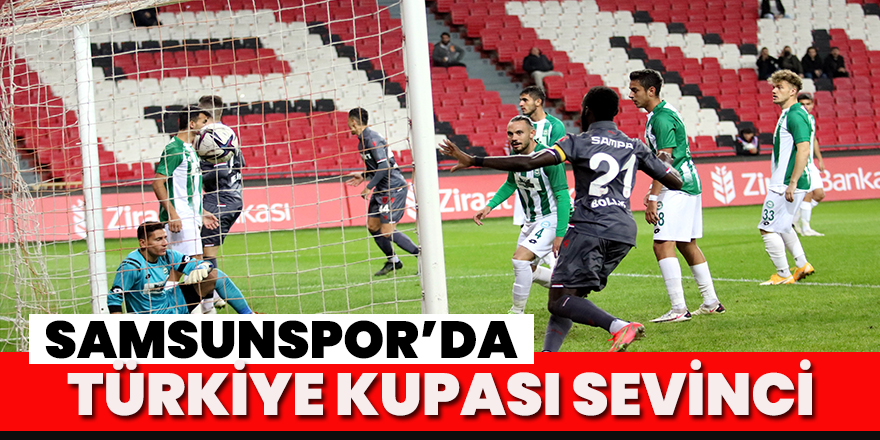 Ziraat Türkiye Kupası 3. Tur: Samsunspor: 2 - 1922 Konyaspor: 1