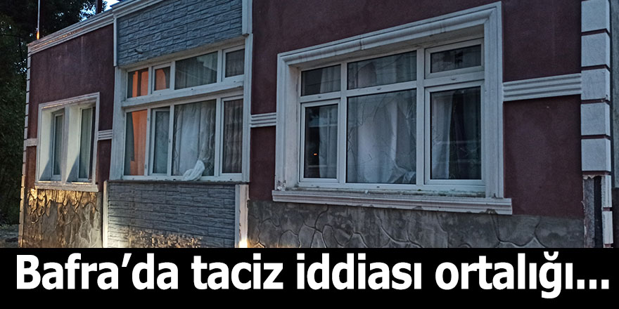 Bafra'da 14 yaşındaki kıza taciz iddiası ile gözaltına alınan şahıs serbest