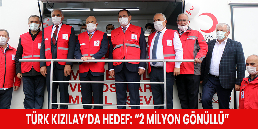 Türk Kızılay’da hedef: “2 milyon gönüllü”