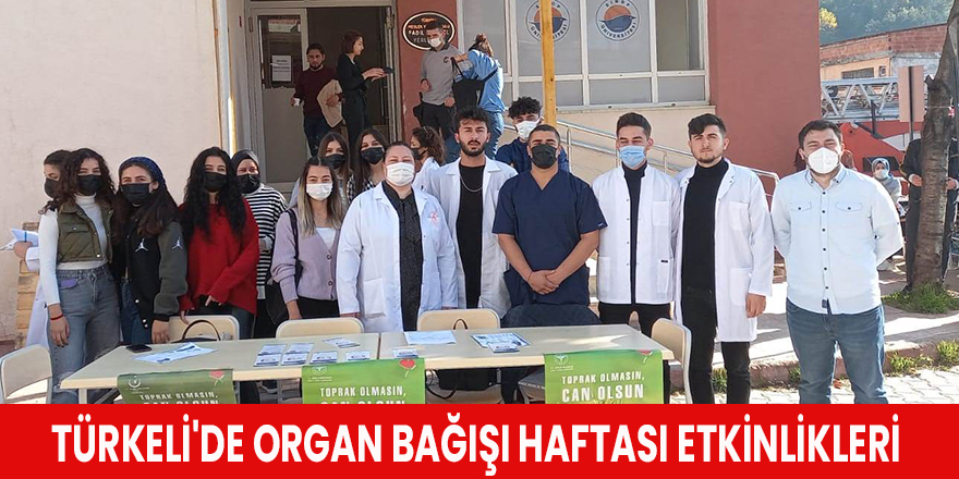 Türkeli'de Organ Bağışı Haftası etkinlikleri